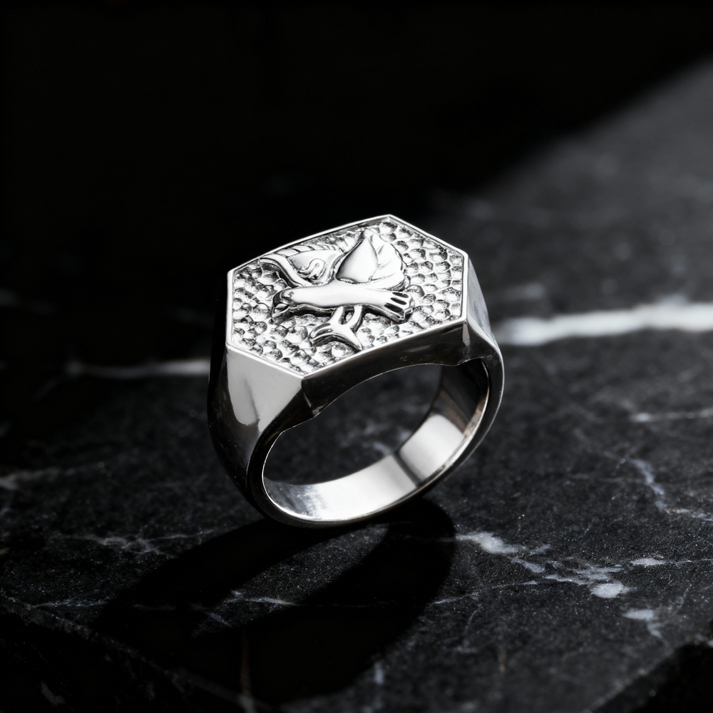 Men's Karis White Diamond Ring